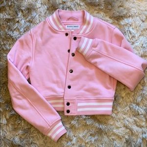 American Apparel - short varsity jacket - Sz Small
